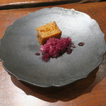 傳 - 甘味2：人参ケーキ モルトシャーベット2