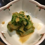 鳥重 - (料理)白菜のゴマ和え