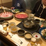 Shabu Zen - 牛・黒豚しゃぶしゃぶ食べ放題コース¥3,500
                        飲み放題¥1,500