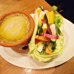 VINSENT - バーニャカウダ980円。