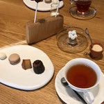 リストランテ ナカモト - 紅茶のローズペダルと小菓子♡