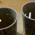 風の盆 - 梅酒お湯割り