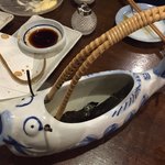 Ogawano Sakana - 岩魚の骨酒  二合   ¥1,800.-