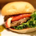 the 3rd Burger - モッツァレラバジルダブルバーガー 854円