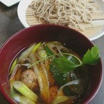 かぶらや - 鴨つくねせいろ