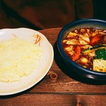 アジアンスープカリー べす - 2018/1  ハンバーグカリー3.5辛