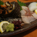 小料理塚原 - 刺身盛り合せ