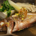 小料理塚原 - あこうのちり蒸し