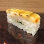 旬鮮彩鮨　豊のはなれ - 細魚のバッテラ