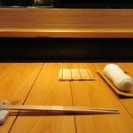 旬鮮彩鮨　豊のはなれ - カウンター席