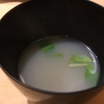 鮨 あらい - しじみ汁