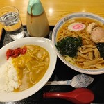 長寿庵 - 中華そば＆ミニカレー