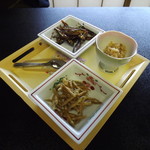 湖泉荘 - ワカサギの唐揚げと甘露煮