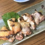 180208木　東京　岩手屋支店　鳥もも塩焼き540円