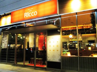 パスタとカフェの店 Ricco - Ricco の外観。                    2018.02.24