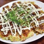 Makino Okonomiyaki - お好み焼き（ミックス）はとてもこだわりを持っていて美味しかったです