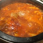韓国式食事 ペッカ - スンドゥブチゲ1296円