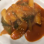 韓国式食事 ペッカ - トッポギ餅540円