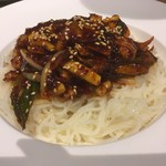 韓国式食事 ペッカ - イカポックム1296円