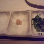 Saitaniya - 岩塩や葱やしょうがお好みで・・・お豆腐に
