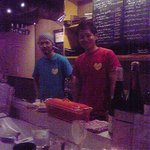 鉄板焼とワイン COCOLO 福島店 - オーナーと店長さん