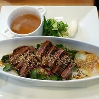 ブルーキッチン 堺筋本町店 - ステーキライスセット