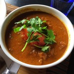 スプーンソング - チキンのサンバルカレー(1,000円)※辛さは10倍で