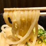 本場さぬきうどん 親父の製麺所 - ［2018/02］釜玉うどん・並(510円)