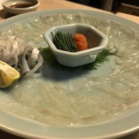 冨士屋本店 - ふぐ刺し