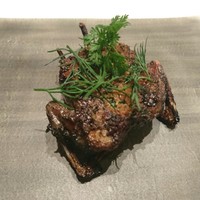 カンテサンス - 和歌山も鵯（ひよどり）の炭火焼き