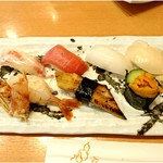 ひょうたん寿司 - 旬のおまかせにぎり ¥2280＋税