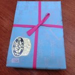 京菓子司 壽堂 - 「黄金芋」（箱入り）　包装紙もお洒落です！