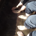 大社煎餅 - 上諏訪の足湯