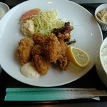 シャトーマスミ - カキフライ定食(800円)