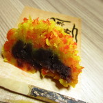 嘯月 - きんとん断面