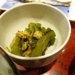 草喰 なかひがし - 万願寺唐辛子煮