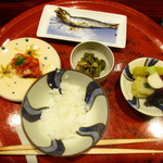 草喰 なかひがし - ご飯セット