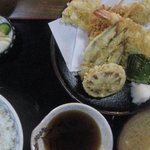 ほたて - 天ぷら定食