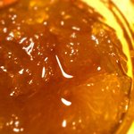 京おはぎ・焼き菓子のお店　花兎 - <紅甘夏のコンフィチュール>実がごろっとたっぷり入ってます♪