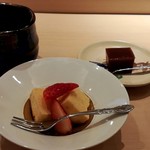寿司と日本料理 銀座 一 - デザート