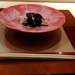 寿司と日本料理 銀座 一 - 白アマダイの酒蒸しにトリュフかけ