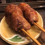 亀戸・養生料理　高の - 鶏ももの素揚げ（390円）