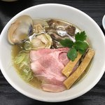 中華そば よしかわ - 「イベリコ豚と活蛤の中華そば」1200円（丸広上尾店「全国うまいものと有名駅弁の市」）