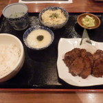 Gyuutantaishusakababekotan - 味噌漬け牛タン定食