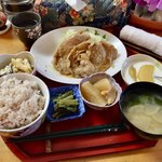 さくら亭 - 定食(¥700) 豚肉・生姜焼