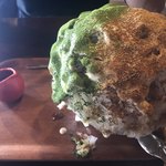 赤七屋 - 黒糖クリームきな粉と抹茶