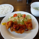 じゃがいも - チキンカツ
