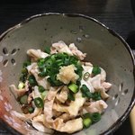 鶏皮ポン酢