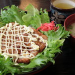 資さんうどん - つくね丼