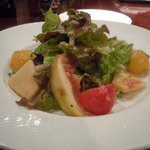 ル・コントワール・デュ・グー - イチジク・リンゴ・トマトのコンポートサラダ